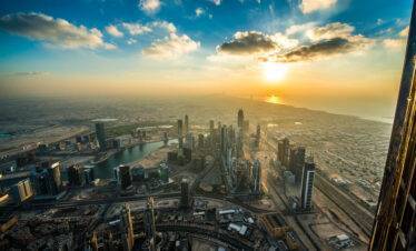 dubai sunset